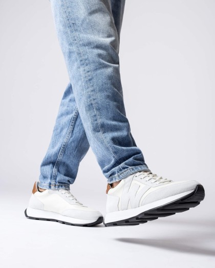Wonders.com | White RIN Sneakers CB-4820 COMB.