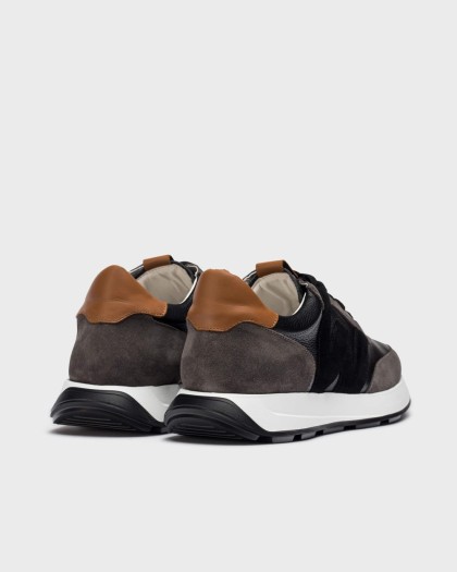 Wonders.com | Black RIN Sneakers CB-4820 COMB.