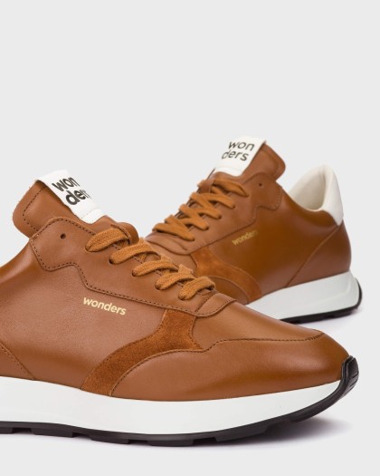 Wonders.com | Brown WABASH 30 Sneakers CB-4830 COMB.