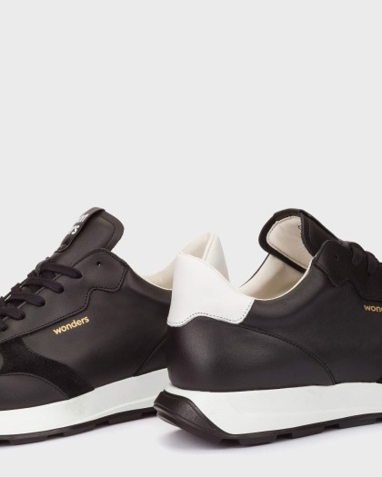 Wonders.com | Deportivas WABASH 30 Negras CB-4830 COMB.