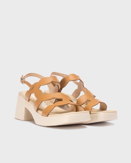 Wonders.com | Brown HURA Sandal D-1020 ISEO