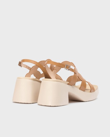 Wonders.com | Brown HURA Sandal D-1020 ISEO