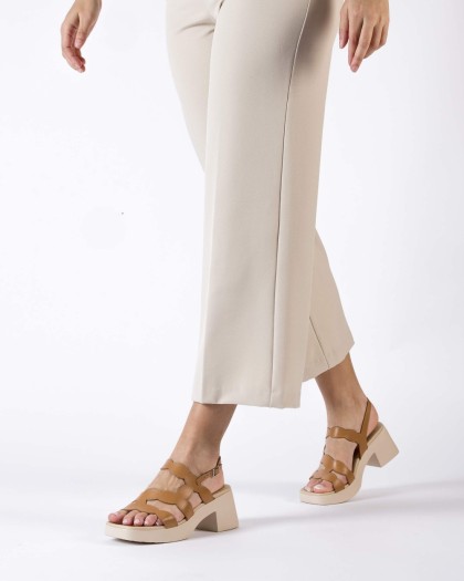 Wonders.com | Brown HURA Sandal D-1020 ISEO