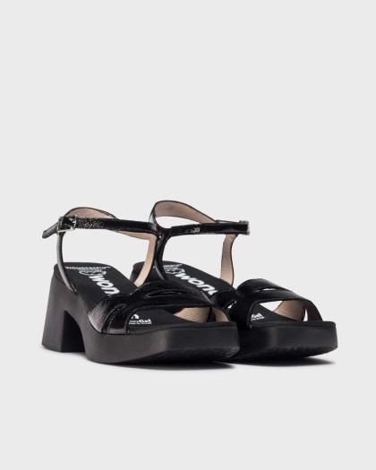 Wonders.com | Black LIBERTAD Sandal D-1021 LACK