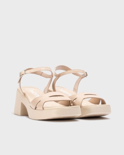 Wonders.com | Sandalias LIBERTAD Nude D-1021 LACK
