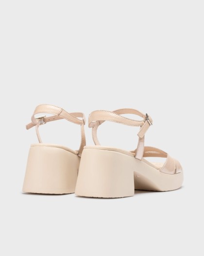 Wonders.com | Sandalias LIBERTAD Nude D-1021 LACK