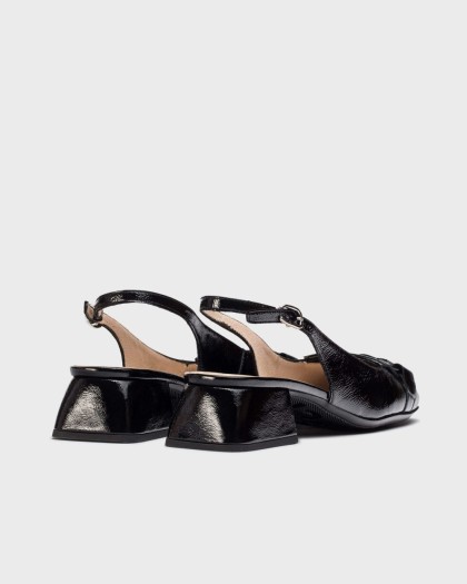 Wonders.com | Black CHARO Slingback D-1220 LACK