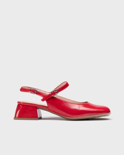 Wonders.com | Red VESNA Slingback D-1222 LACK
