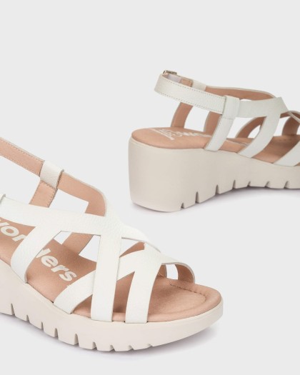 Wonders.com | Sandalias APRIL 01 Blancas D-2201 WILD