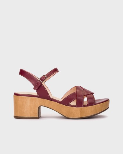 Wonders.com | Sandalias MIERCOLES 60 Burdeos D-8860 TOKAT