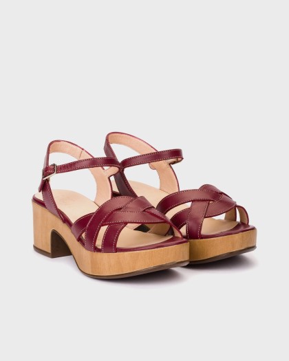 Wonders.com | Sandalias MIERCOLES 60 Burdeos D-8860 TOKAT