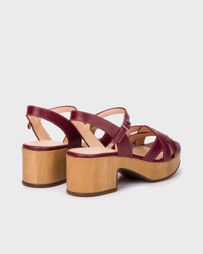 Wonders.com | Sandalias MIERCOLES 60 Burdeos D-8860 TOKAT