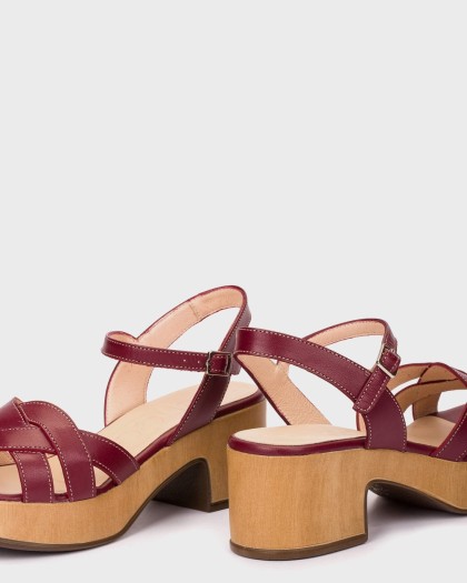 Wonders.com | Sandalias MIERCOLES 60 Burdeos D-8860 TOKAT