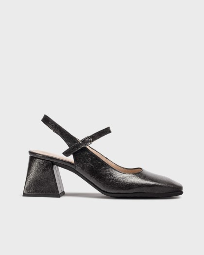 Wonders.com | Black JANE Slingback H-6307 STARK