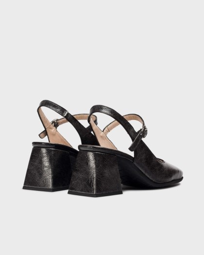 Wonders.com | Black JANE Slingback H-6307 STARK
