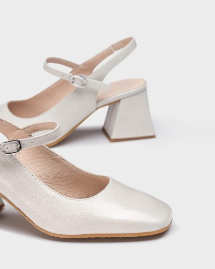 Wonders.com | Zapatos destalonados JANE Grises H-6307 STARK