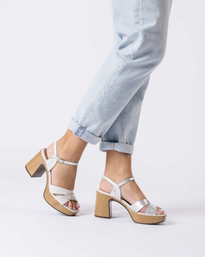 Wonders.com | White SORAYA Sandal L-1420 ISEO/MAX