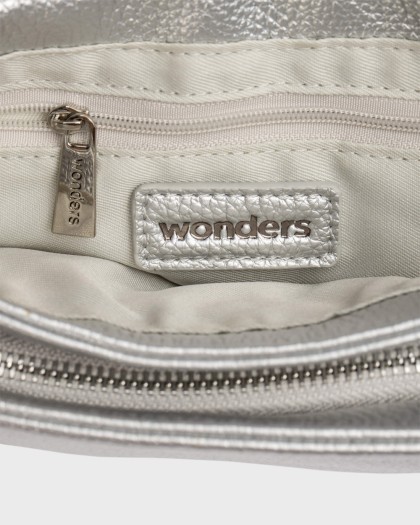 Wonders.com | Silver CORA Bag WB-53303 COMB.