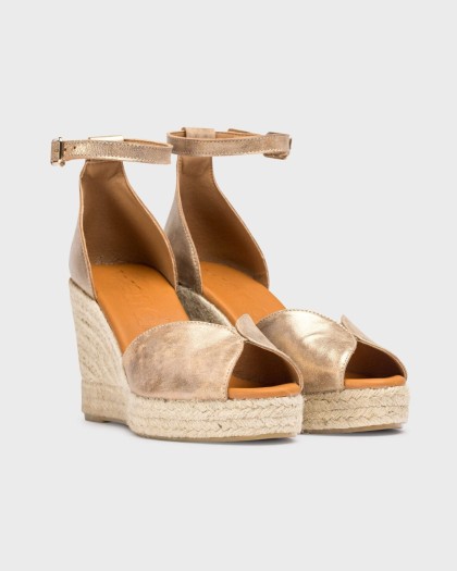 Wonders.com | Aged Gold MANLY Espadrilles YH-PI609 COLUMBIA