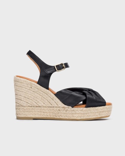 Wonders.com | Black ANAKENA Espadrilles YH-SO522 MANILA