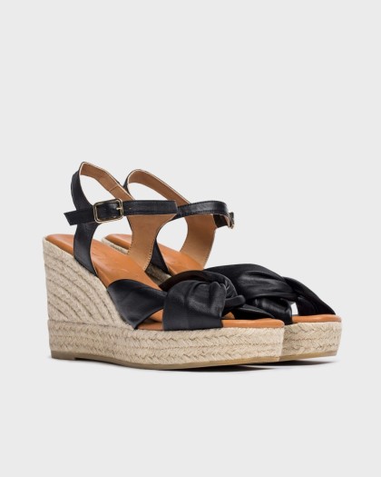 Wonders.com | Black ANAKENA Espadrilles YH-SO522 MANILA
