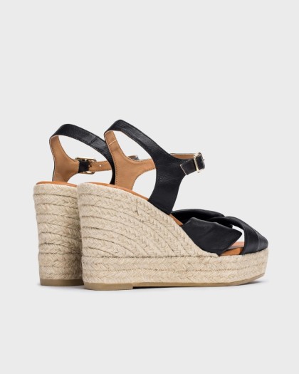 Wonders.com | Black ANAKENA Espadrilles YH-SO522 MANILA