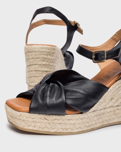 Wonders.com | Black ANAKENA Espadrilles YH-SO522 MANILA