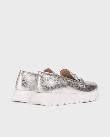 Wonders.com | Mocasines ODISEI 80 Plata A-2480 MAX