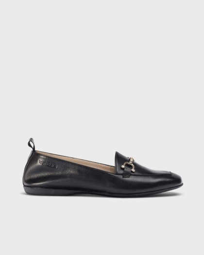 Wonders.com | Black ERA Loafers A-86121 SAUVAG