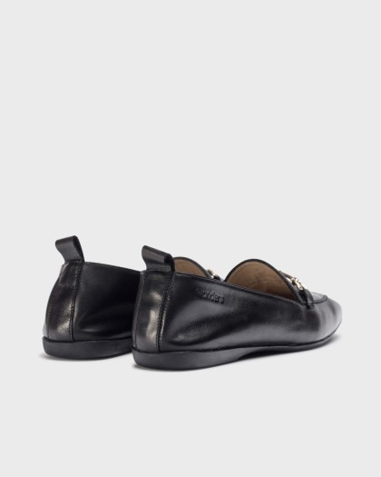 Wonders.com | Black ERA Loafers A-86121 SAUVAG