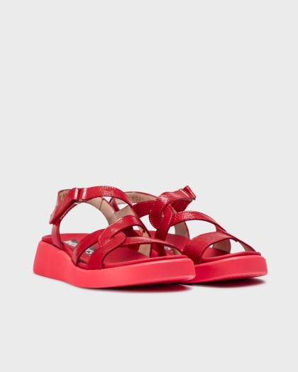 Wonders.com | Red CORDELIA Sandal C-6541 LACK