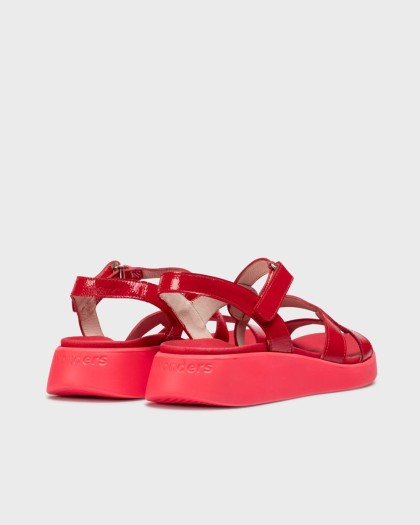 Wonders.com | Red CORDELIA Sandal C-6541 LACK