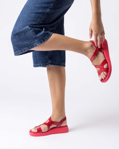 Wonders.com | Red CORDELIA Sandal C-6541 LACK