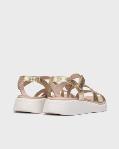 Wonders.com | Sandalias MAR 41 Oro C-6541 MAX
