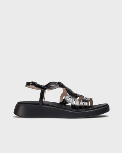 Wonders.com | Black DARYA Sandal C-6542 LACK