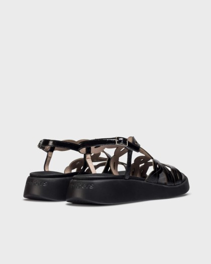 Wonders.com | Black DARYA Sandal C-6542 LACK