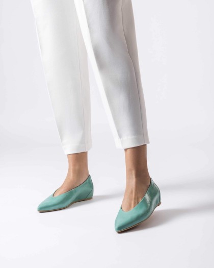Wonders.com | Blue TRIANA Ballerina A-3802 STARK