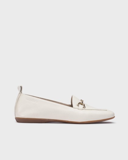 Wonders.com | White ERA Loafers A-86121 SAUVAG