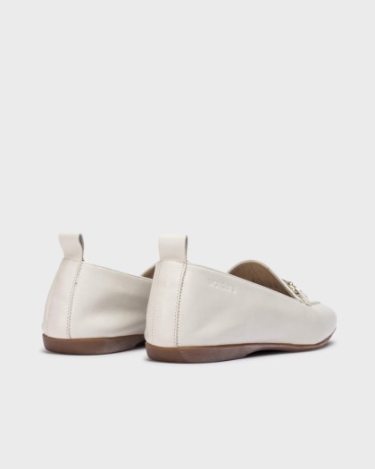 Wonders.com | White ERA Loafers A-86121 SAUVAG