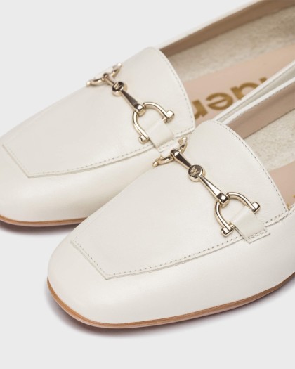 Wonders.com | White ERA Loafers A-86121 SAUVAG