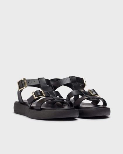 Wonders.com | Black LUZ Sandal AB-1012 COMB.