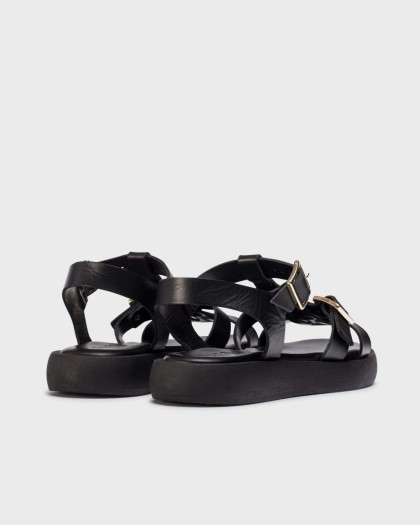 Wonders.com | Black LUZ Sandal AB-1012 COMB.