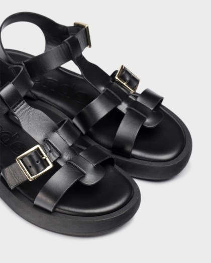 Wonders.com | Black LUZ Sandal AB-1012 COMB.