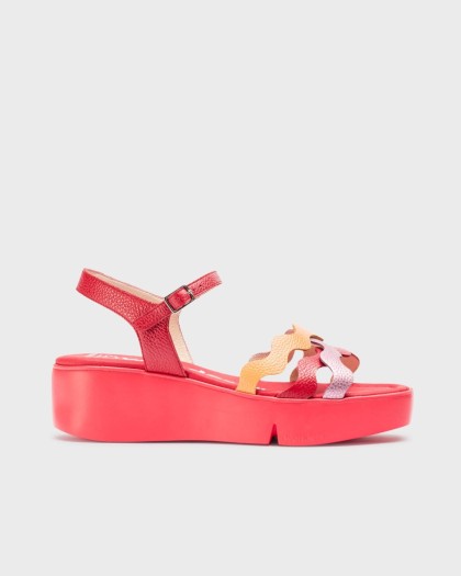Wonders.com | Red ANDY Sandals B-7943 MAX/WIL/WI