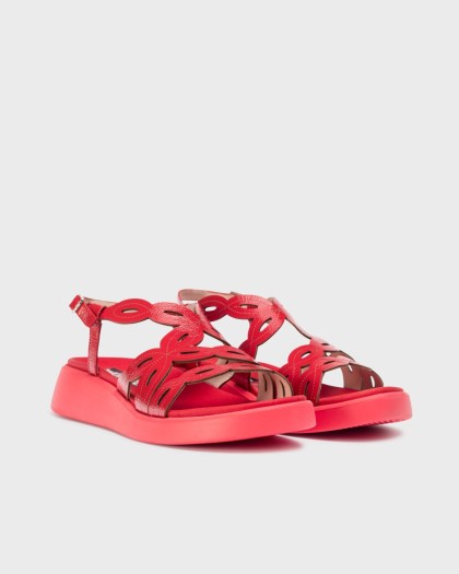 Wonders.com | Sandalias MAR 42 Rojas C-6542 LACK