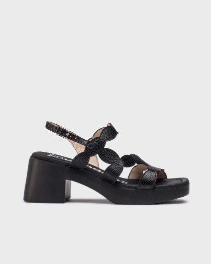 Wonders.com | Black HURA Sandal D-1020 WILD