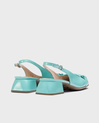 Wonders.com | Blue CHARO Slingback D-1220 LACK