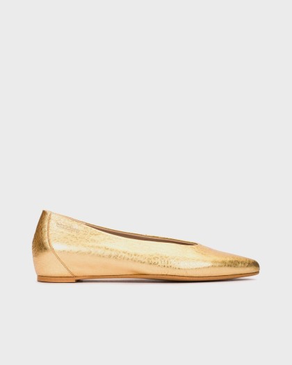 Wonders.com | Bailarinas TRIANA 02 Oro A-3802 PERL