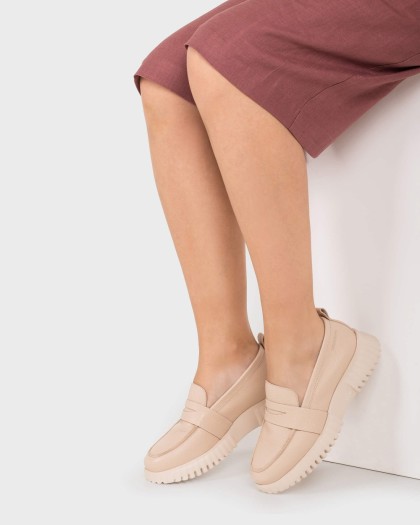 Wonders.com | Mocasines FLEXFLY 10 Beige A-4410 WILD