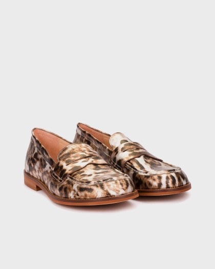 Wonders.com | Mocasines CORO 11 Animal Print A-4611 LEOMET